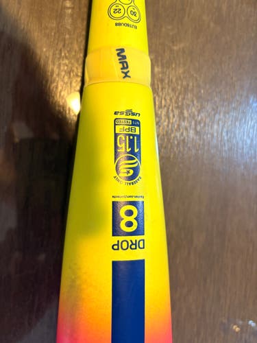 Easton 2X Double Barrel Composite USSSA Certified Bat (-8) 22 oz 30" (Used)