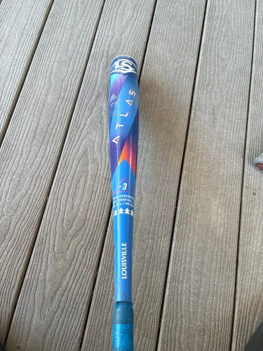 2025 Louisville Slugger Atlas Alloy BBCOR Certified Bat (-3) 29 oz 32" (Used)