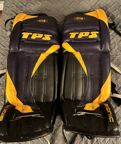 TPS Bionic Goalie Leg Pads | 31 in Used)