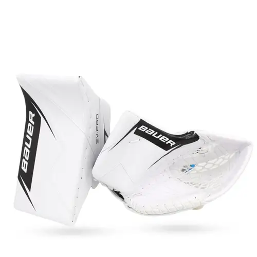 New Bauer SV Pro Regular Glove and Blocker Set (1064980) + (1064986)