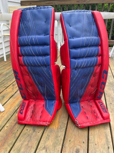 34" CCM Extreme Flex 4 Goalie Leg Pads (Used)