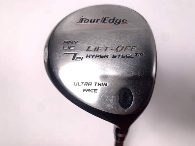 Tour Edge Lift Off 7 Fairway Wood 21* Speed FIt 50-65 mph Senior Graphite RH
