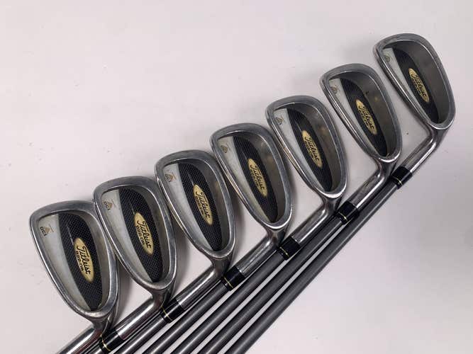 Titleist DCI 822 Oversize Iron Set 4-PW UltraLight 75g Regular Graphite Mens RH