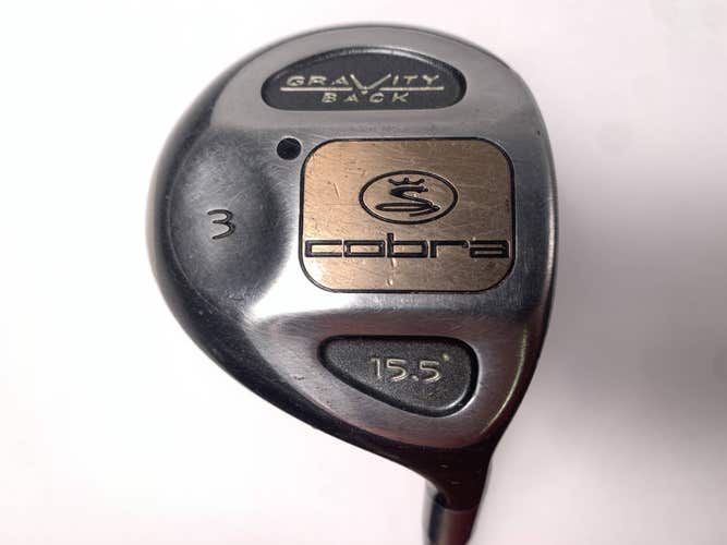 Cobra Gravity Back 3 Fairway Wood 15.5* Airweight Regular Graphite Mens RH