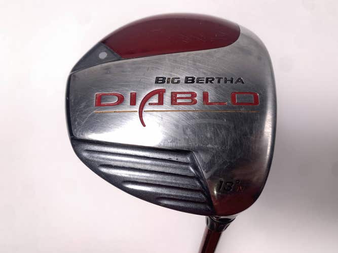 Callaway Big Bertha Diablo Fairway Wood 13* 60g Stiff Graphite Mens RH
