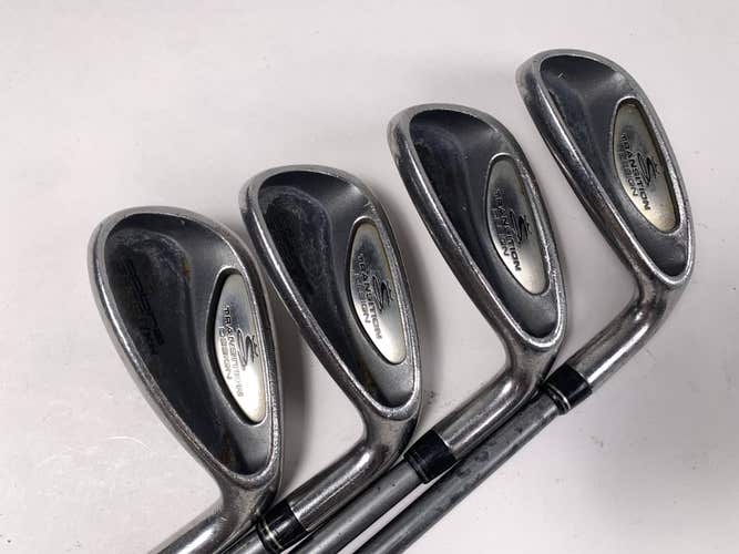 Cobra 3400 I/XH Iron Set 8-PW+GW Graphite Design YS-5.1 55g Regular Graphite RH