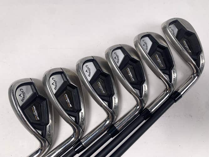 Callaway Rogue ST Max OS Lite Iron Set 7-PW+GW+SW 4.0 Ladies Graphite RH -1"