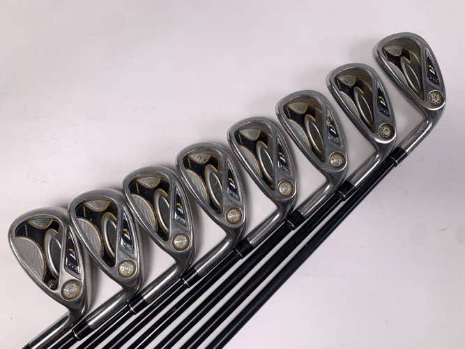 TaylorMade R7 Iron Set 4-PW+SW REAX 55g Regular Graphite Mens RH