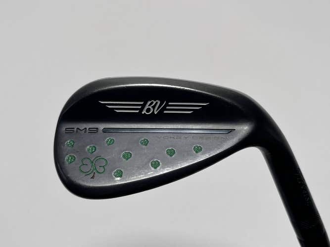 Titleist Vokey SM9 Jet Black Wedge 54* 10 Bounce S-Grind Wedge Steel Mens RH