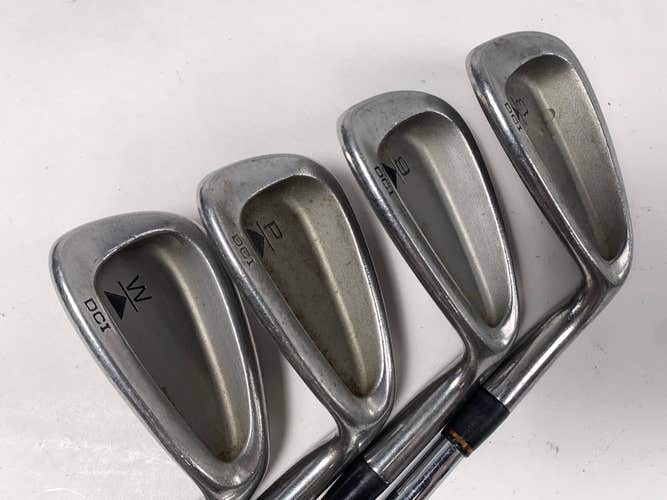 Titleist DCI Black Iron Set 8-PW+AW MS-209 Stiff Steel Mens RH