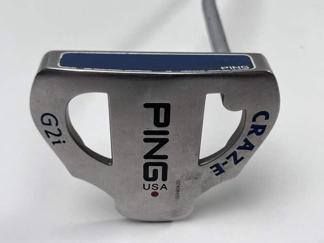 Ping G2i Craz-E Heel Shaft Putter 35" Red Dot 1* Flat Mens RH