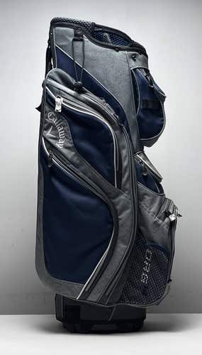 Callaway ORG14 Cart Bag Gray 14-Way Divide Single Strap Golf Bag