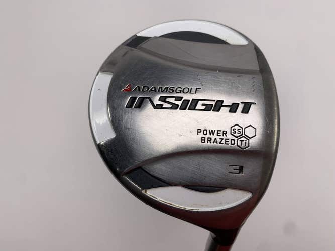 Adams Insight 3 Fairway Wood 15* Aldila 55g Senior Graphite Mens RH Midsize Grip