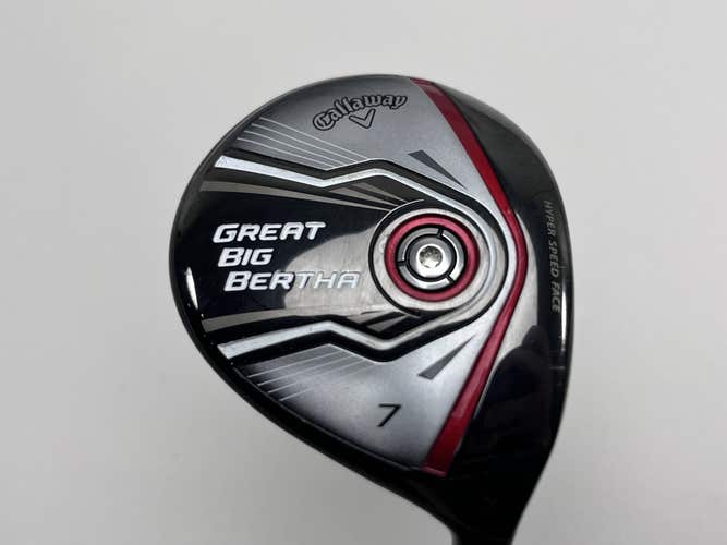 Callaway Great Big Bertha 2015 7 Fairway Wood 21* Kuro Kage 50g Senior RH