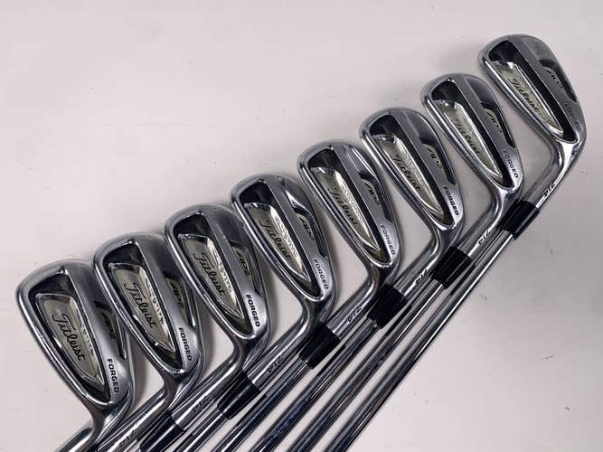 Titleist 714 AP2 Iron Set 4-PW+AW True Temper Dynamic Gold S300 Stiff RH +1"