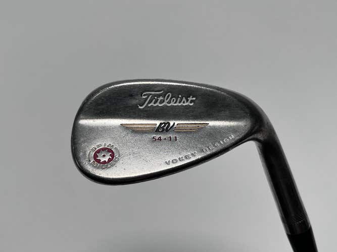 Titleist Vokey Spin Milled Black 2009 Wedge 54* 11 Bounce Wedge Steel Mens RH