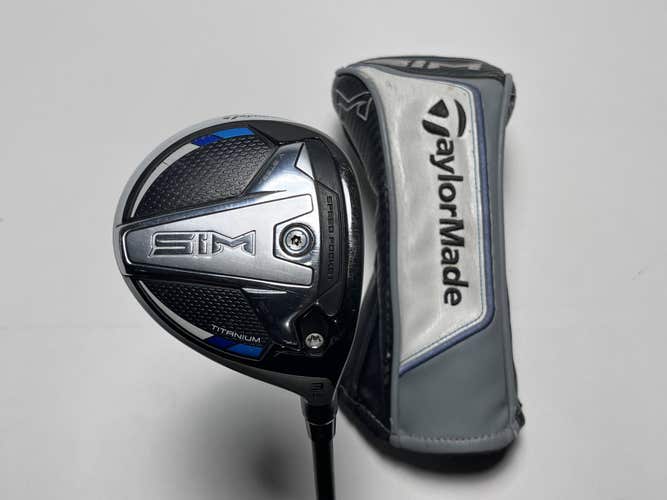 TaylorMade SIM Ti 3 Fairway Wood 15* HZRDUS Smoke Yellow 6.5 70g XStiff RH HC