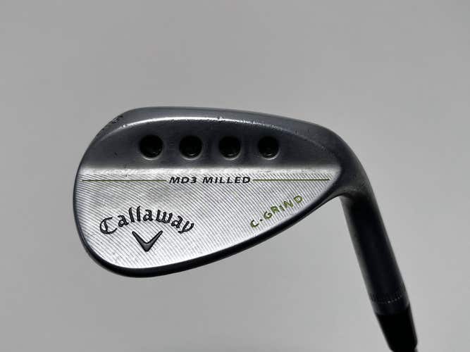 Callaway MD3 Milled Chrome C-Grind Sand Wedge SW 56* 10 Wedge Steel Mens RH