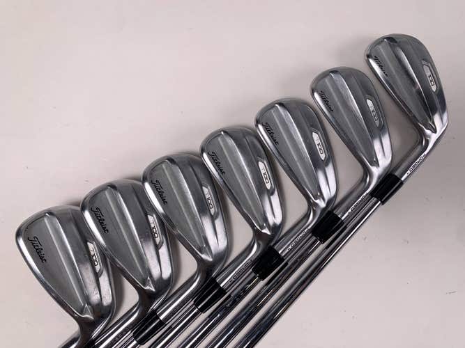 Titleist T100 2021 Iron Set 4-PW NS Pro Modus 3 Tour 120 120g Stiff RH