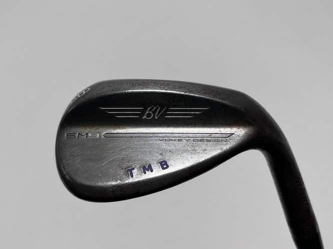 Titleist Vokey SM9 Tour Chrome Wedge 58* 12 Bounce D-Grind Wedge Steel Mens RH