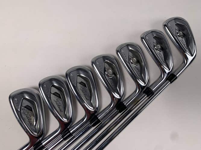Titleist T200 Iron Set 4-PW True Temper AMT Black R300 Regular Steel Mens RH