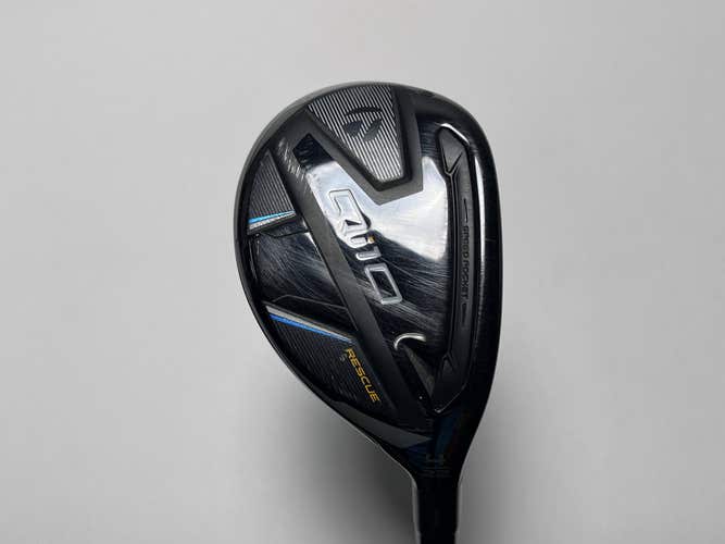 TaylorMade Qi10 4 Hybrid 22* Fujikura Ventus Blue TR HB 7-S Stiff RH