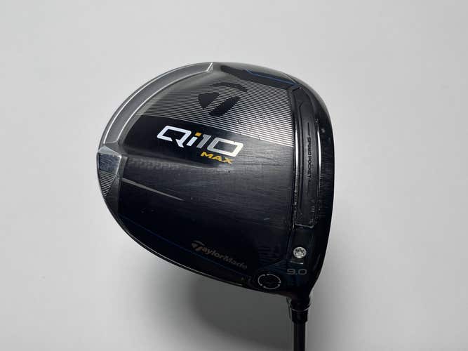 TaylorMade Qi10 MAX Driver 9* Fujikura Speeder NX 50g Stiff Graphite Mens RH