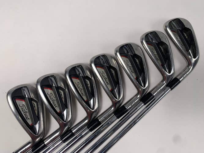 Titleist 714 AP1 Iron Set 4-9+AW True Temper XP 95 S300 Stiff Steel RH - No PW