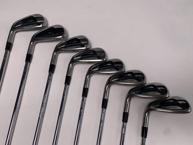 LEFTY Titleist 714 AP1 Iron Set 4-PW+AW True Temper XP 95 S300 95g Stiff Mens LH