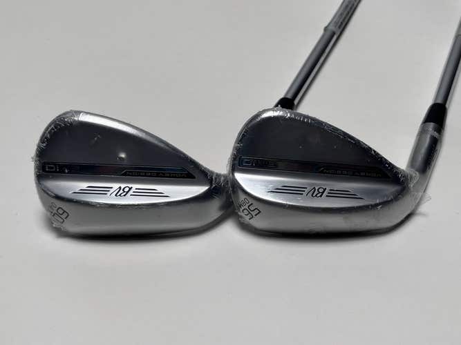 Titleist Vokey SM10 Tour Chrome Wedge Set 56* 8 | 60* 4 SM10 Wedge LH