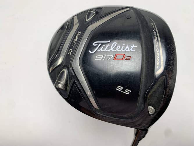 Titleist 917 D2 Driver 9.5* Mitsubishi Rayon Diamana Blue S+60x5ct 60g Stiff RH