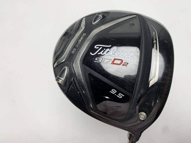 Titleist 917 D2 Driver 9.5* Project X Even Flow 6.0 65g Stiff Graphite Mens RH