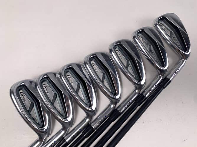 Ping G730 Iron Set 7-PW+AW+50+56 Blue Dot 1* Up Alta CB AWT Regular Graphite RH