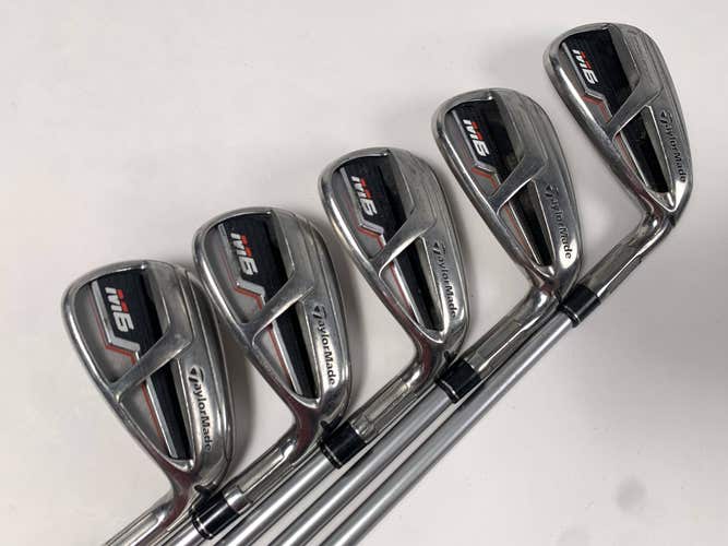 TaylorMade M6 Iron Set 5-PW Tensei Orange CK Series 70g Regular Graphite RH NO 7