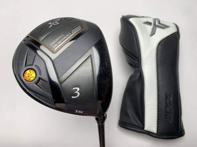 XXIO X Black 3 Fairway Wood 15* Miyazaki AX-1 Flex 4333 47g Stiff RH HC