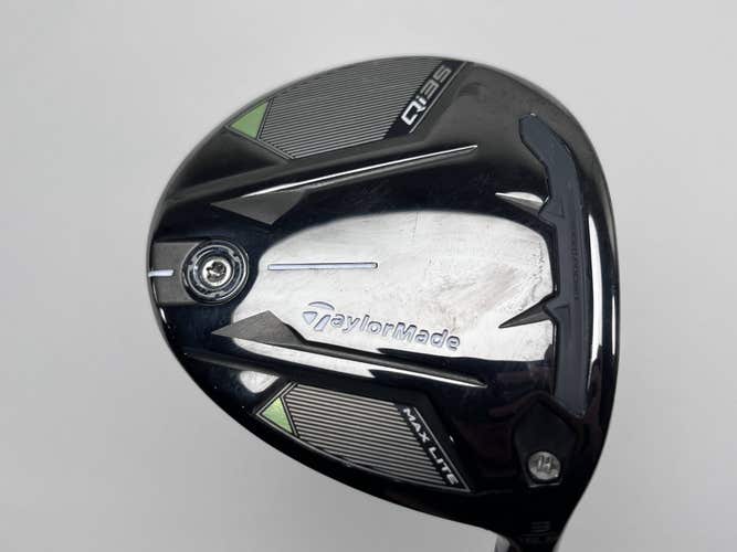 TaylorMade Qi35 Max Lite Womens 3 Fairway Wood 15.5* Air Speeder 2025 Ladies RH