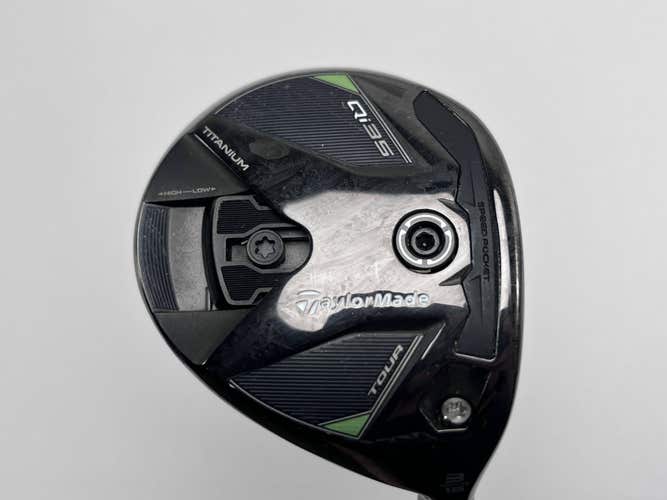 TaylorMade Qi35 Tour 3 Fairway Wood 15* Kai'li Blue 75g Stiff Graphite Mens RH