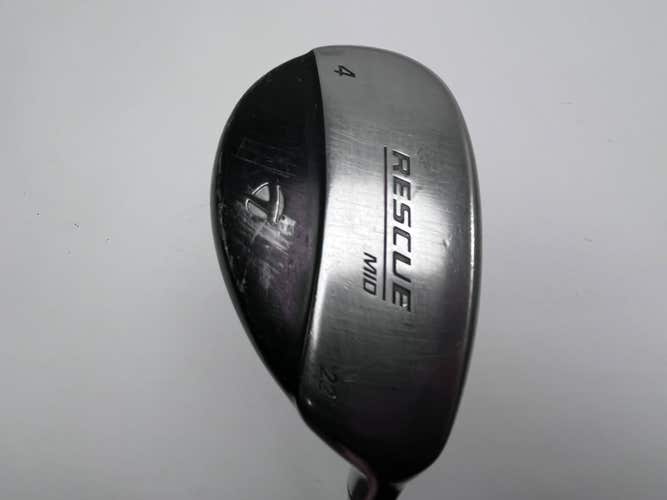 TaylorMade Rescue Mid 4 Hybrid 22* Stiff Graphite Mens RH