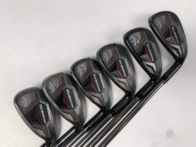 Callaway Big Bertha 2019 Iron Set 6-PW+AW Recoil ESX 460 F2 Senior Mens RH +3/4"