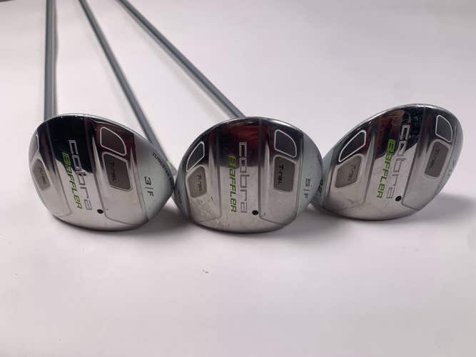Cobra Baffler T-Rail Womens Wood Set 3 5 7 | 18* 20* 22* 55g Ladies RH
