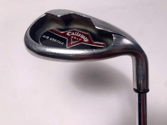 Callaway Big Bertha 2006 Sand Wedge SW Uniflex Steel Mens RH Midsize Grip