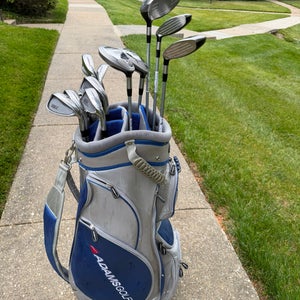 Adams Idea Women's Clubs  Full Set Ladies Flex Right Handed