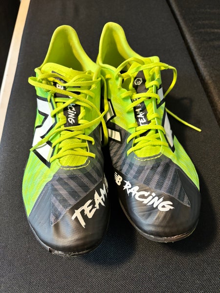 Green Unisex Adult Size M 9.0 (W 10.0) New Balance SD100 Track Spikes (Used)