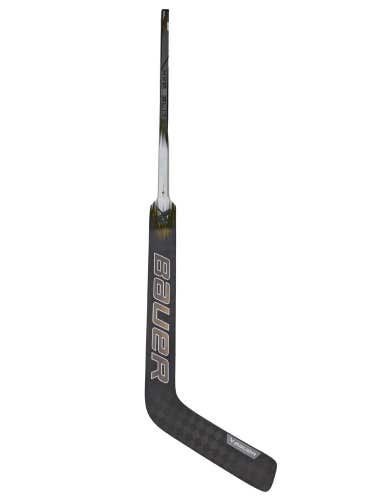 Senior LH Gold and Black Bauer Vapor Hyperlite Goalie Stick 25" Paddle Pro Stock (New)