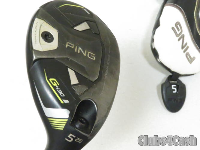 PING G430 HL Hybrid 26° High Launch 5H Fujikura Alta Quick 45 +Cover .. SENIOR