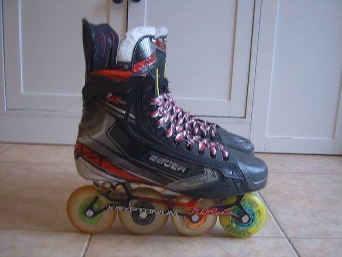 Good Condition Bauer Vapor 2X Pro Senior Inline/Roller Hockey Skates sz 8.5 EE