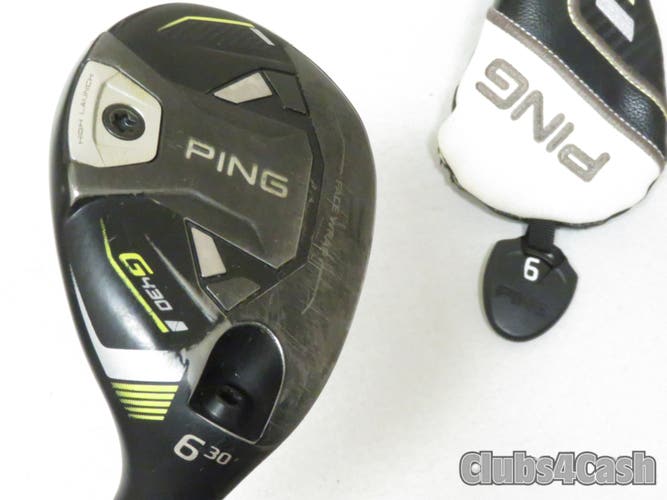 PING G430 HL Hybrid 30° High Launch 6H Fujikura Alta Quick 45 +Cover .. SENIOR