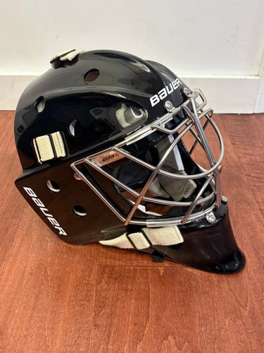 Bauer 2024 Profile 960 Goalie Mask - Black W/ SS Cat Eye (Like New)
