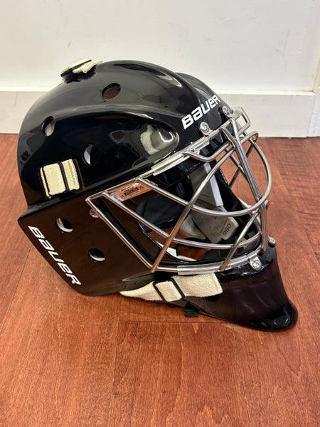 Bauer 2024 Profile 960 Goalie Mask - Black W/ SS Cat Eye (Like New)