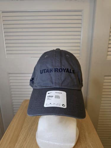 NWS Utah Royals Nike Heritage86 Strapback Hat NWSL